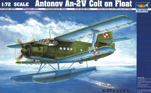 Trumpeter 01606 modelbouwset Antonov An-2M Colt watervliegtuig