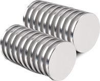 Brute Force Sterke Schijfmagneten - Ronde Magneten Whiteboard – N35 20mm x 2mm - 20 Stuks