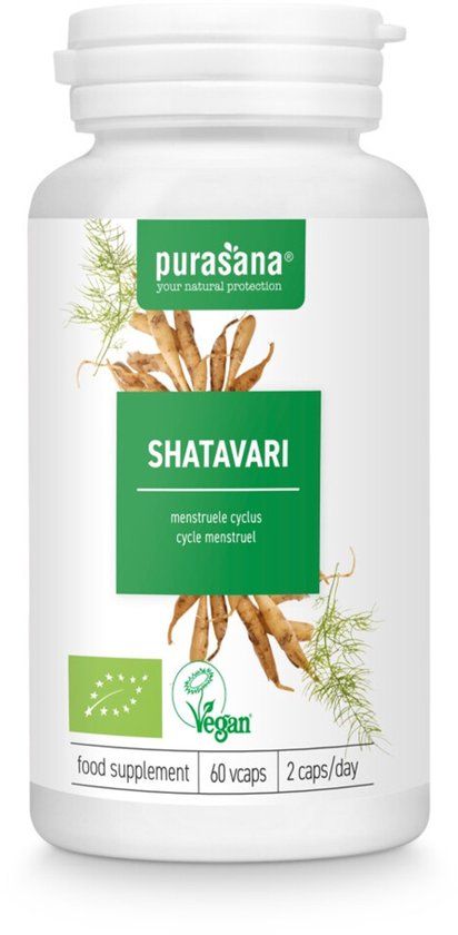 Purasana Shatavari 250mg - 60 Vcaps - BIO