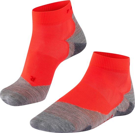 FALKE RU5 Short anti-blaar functioneel materiaal hardloopsokken heren rood - maat 44-45