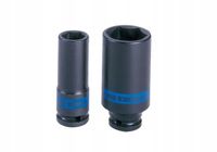King Tony Lange Slagdoppen 1/2" 17mm x 80mm 6-kant