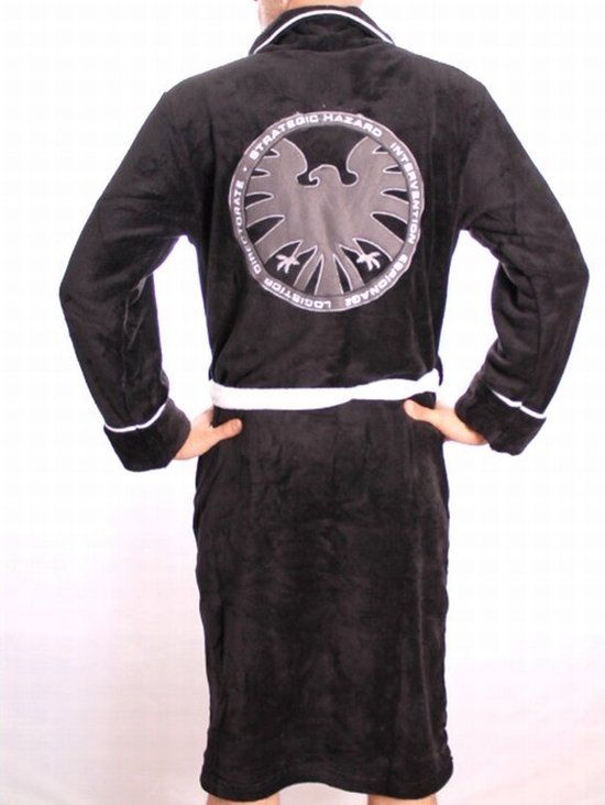 S.H.I.E.L.D. Batrobe - Fleece - The Avengers - Mannen - Maat S