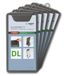 SIGEL KB112/5 Menu klembord - 5 Stuks - DL - Antraciet