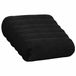 vidaXL Kussensloop 6 stuks Heerlen Zwart Flanel 15 x 40 cm
