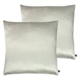 Prestigious Textiles Emboss Metallic Polyester Gevuld Kussen - Twin Pack