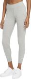 Nike Sportswear Essential 7/8 Mid Rise Dames Sportlegging - Maat S - Grijs