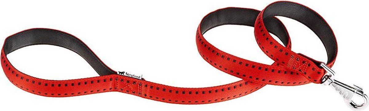 Ferplast Cricket hondenlijn - 120 x 1,5 cm - nylon - rood