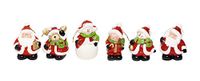 Christmas Gifts 88164 kerstfiguren, 6 stuks, gesorteerd, CE, meerkleurig, 6 x 5 x 8 cm