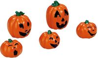 Lemax Happy Pumpkin Family Set Of 5