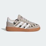 adidas Originals Handbal Spezial suède sneakers met koeienprint - grijs/wit
