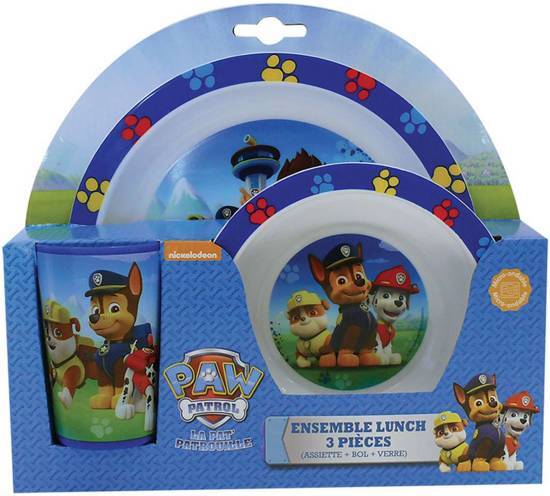 PAW Patrol - Ontbijtsetje 3 delig - Multi