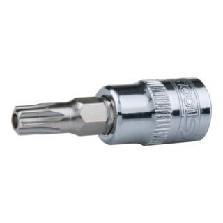 KS Tools 1/4" CHROMEplus bit bus TX met boring, TB40 - 1 stuk