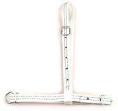 Merkloos / Sans marque Middelwijk Meppel B.V. Weidehalster zonder ketting nylon wit bandbreedte 27 mm