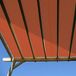 Direct Filet Toile D'Ombrage Pergola 4x4m Imperméable Avec Œillets Couleur: Terracotta