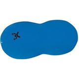 CanDo Gymnastiekrol/motoriekbal/fitnessbal in pindavorm - Peanut Ball - blauw, 80 cm x 130 cm