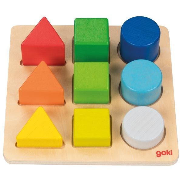 Goki 58753 - Educatief speelgoed - Hout - Multi - Vanaf 1 jaar