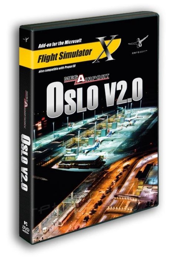 Aerosoft Mega Airport Oslo V2.0 - FS X Add-On - PC