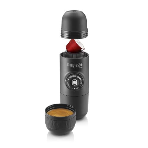 Wacaco Minipresso NS - Portable Espresso Maker - Black