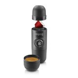 WACACO Minipresso NS, Draagbaar Espressomachine, Handmatige Koffiezetapparaten Compatibel met NS-Capsules (Originele Nespresso-Capsules en Compatibles), Draagbare Koffiemachine voor Fietsen, Kamperen