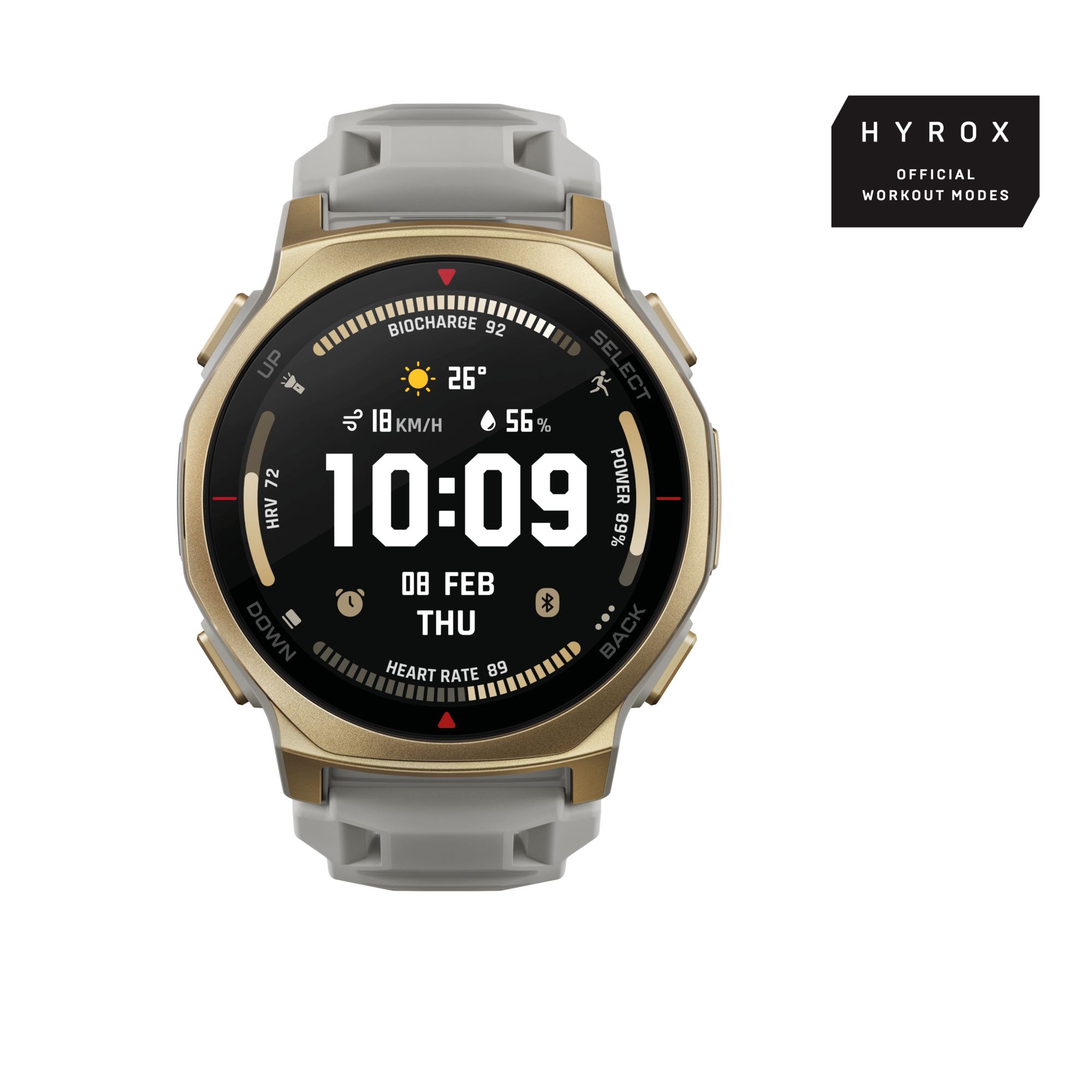 Amazfit T-Rex 3 Pro 44mm Arctic-Goudkleurig
