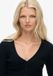 Superdry Essential Doorknoop Top met Lange Mouwen Dames Katoen Blauw Maat 12