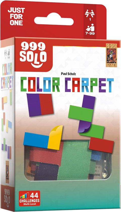 999 Games Color Carpet - Breinbreker - Denkspel - Educatief - 7+