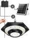 Lampe solaire suspendue avec interrupteur à tirette, 4400 mAh, IP65, adaptée à l'extérieur