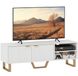 Homcom TV-meubel - Spaanplaat - 140x39x47cm - Wit