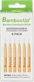 BambooUp Bamboo Interdentale Borstels 0,80mm 6 stuks