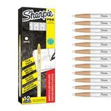 Sharpie Peel Off China Markers | Fijne punt | Wit | Wax Marks op Glas & Plastic | 12 Count
