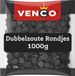 Venco dubbel zoute rondjes - zoute drop - 1000g