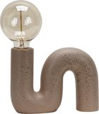 Luxus Europe Lampe de table Berlin Marron