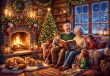 Bluebird Puzzle Contes de Noël au Coin du Feu - 1000 pièces
