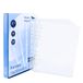Raylu Paper - 100% recyclebare polypropeen multiboor, grote opening, versterkte rug, 100 stuks (oranje-leer, folio)