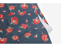 Dailylike Gelamineerde stoffen, glanzend rood fluweel, 14 m