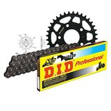 Kettingset DID Kettingset staal 520/108 clipslot voor Honda NSR R 125 cc Bj. 1989-1993