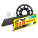 Kettingset DID Kettingset staal 520/108 clipslot voor Honda NSR R 125 cc Bj. 1989-1993