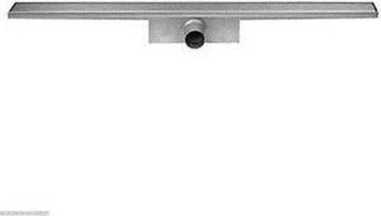 Easy Drain Compact 30 Zero douchegoot 6x110 cm, geborsteld RVS