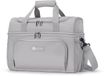Packaway Sac isotherme 30L - Sac à lunch - Incluant 4 blocs réfrigérants - Double compartiment - Isolée 4 couches - hydrofuge - Gris moderne