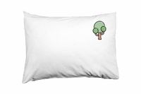 Bona Basics Decoratieve kussenhoes Wit 50x35 cm