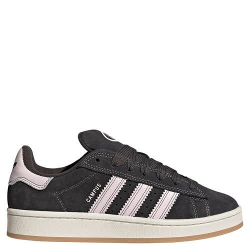 adidas Originals Campus 00s suede sneakers zwart/roze