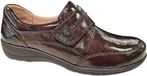 Caprice Lak Dames Bandschoenen H - Bordeaux - 40