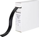 DSG Canusa Gevlochten slang Zwart Polyester 4 tot 8 mm 10 m