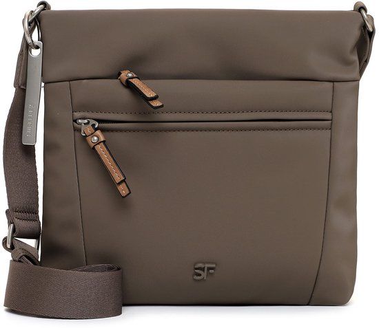 SURI FREY Schoudertas SFY Bonny Dames Taupe