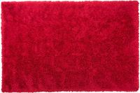 CIDE Tapis Shaggy - Rouge - 200 x 300 cm - Polyester - Beliani