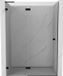 Mexen Lunar L porte de douche pivotante gauche 140 cm, transparent, noir