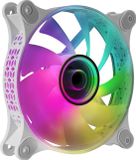 Mars Gaming MF-3D ARGB ventilator 120 mm wit