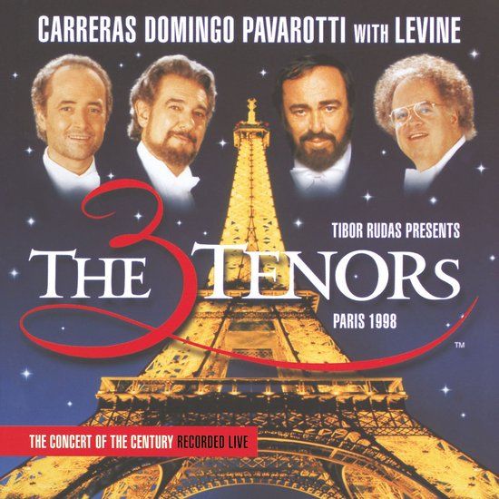 Three Tenors In Paris - Luciano Pavarotti, Plácido Domingo, José Carreras (CD)