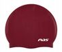 Sans marque Bonnet de bain en silicone noir