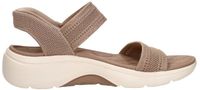 Skechers GO WALK ARCH FIT 2.0 SANDAL - Dames Sandalen - Tan